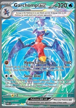 Garchomp ex Paradox Rift #245/182