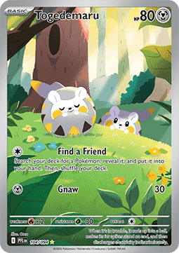 Togedemaru Phantasmal Flames #104/94