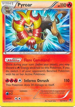 Pyroar (Theme Deck) Phantom Forces #12/119