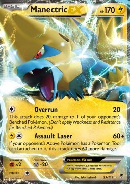 Manectric EX Phantom Forces #23/119