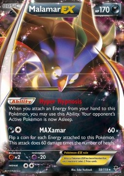 Malamar EX Phantom Forces #58/119