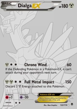 Dialga EX Phantom Forces #122/119