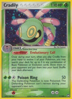 Cradily EX Power Keepers #7