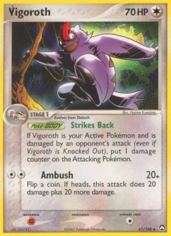 Vigoroth EX Power Keepers #41