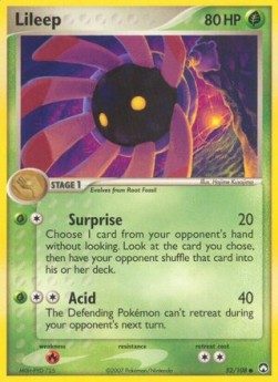 Lileep EX Power Keepers #52