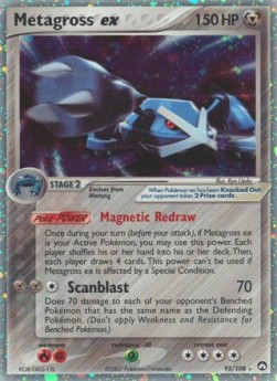 Metagross ex EX Power Keepers #95
