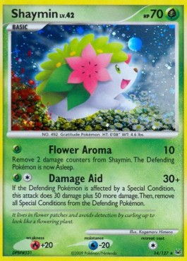 Shaymin Lv.42 Platinum #14/127