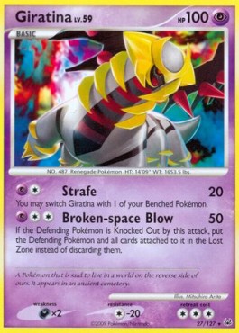 Giratina Lv.59 Platinum #27/127