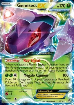 Genesect EX Plasma Blast #11/101