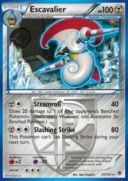 Escavalier Plasma Blast #61/101