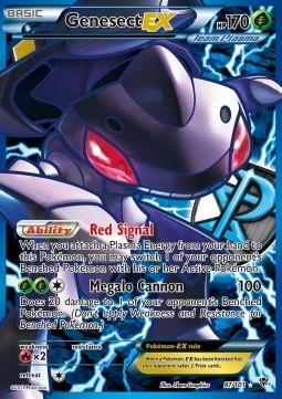 Genesect EX Plasma Blast #97/101
