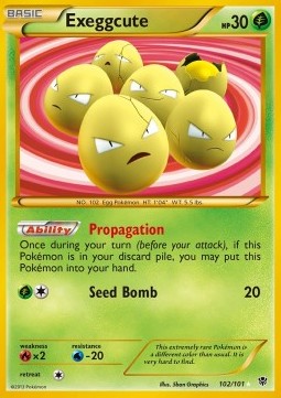 Exeggcute Plasma Blast #102/101