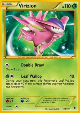 Virizion Plasma Blast #103/101