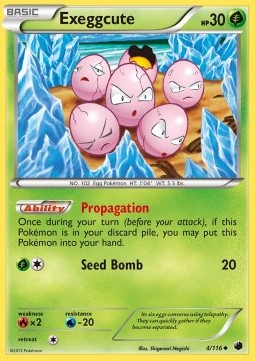 Exeggcute Plasma Freeze #4/116