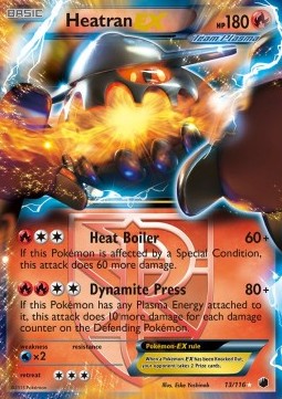 Heatran EX Plasma Freeze #13/116