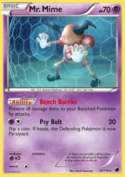 Mr. Mime Plasma Freeze #47/116