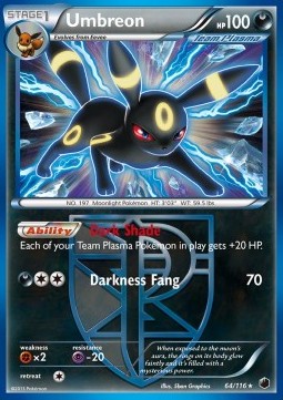 Umbreon Plasma Freeze #64/116