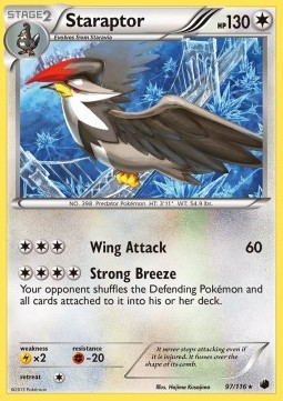 Staraptor Plasma Freeze #97/116