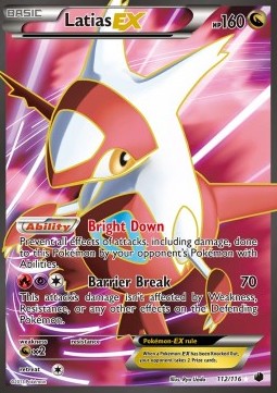 Latias EX Plasma Freeze #112/116