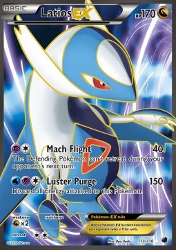Latios EX Plasma Freeze #113/116