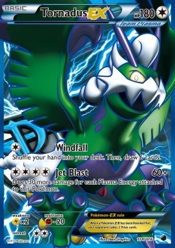 Tornadus EX Plasma Freeze #114/116