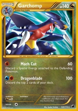 Garchomp Plasma Freeze #120/116