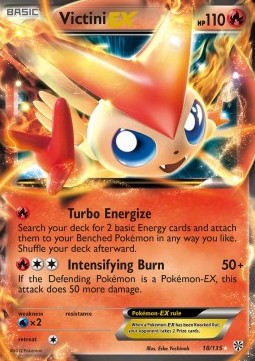 Victini EX Plasma Storm #18/135