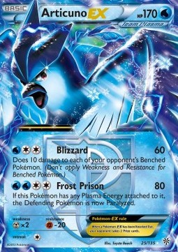 Articuno EX Plasma Storm #25/135