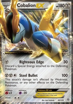Cobalion EX Plasma Storm #93/135