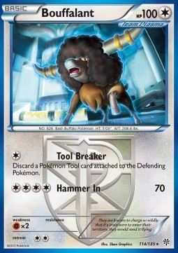 Bouffalant Plasma Storm #114/135
