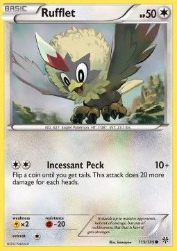 Rufflet Plasma Storm #115/135
