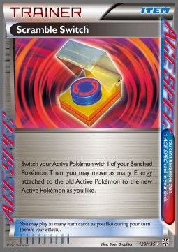 Scramble Switch Plasma Storm #129/135