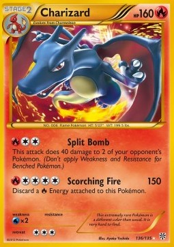 Charizard Plasma Storm #136/135
