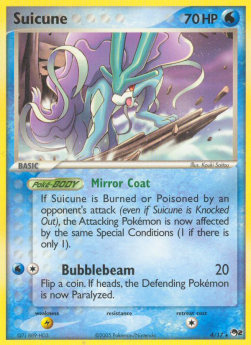 Suicune POP Series 2 #4/17