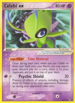 Celebi ex POP Series 2 #17/17