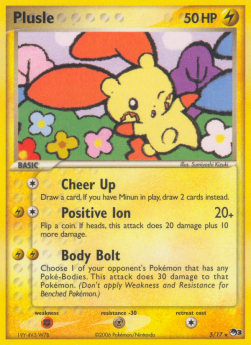 Plusle POP Series 3 #5/17