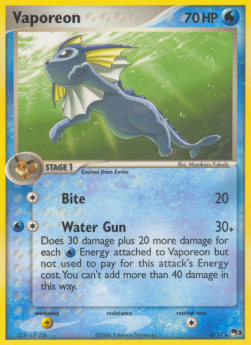 Vaporeon POP Series 3 #6/17