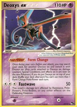 Deoxys ex POP Series 4 #17/17