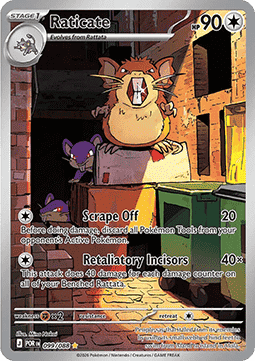 Raticate Perfect Order #099/88