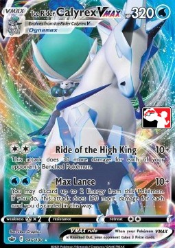 Ice Rider Calyrex VMAX Play! Pokémon Prize Pack Series One #046