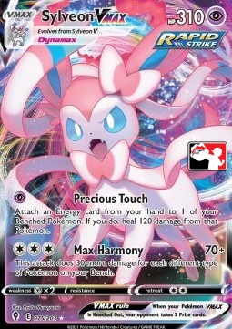 Sylveon VMAX Play! Pokémon Prize Pack Series One #075