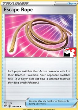 Escape Rope - Play! Pokémon Prize Pack Series One #125