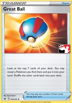 Great Ball Play! Pokémon Prize Pack Series One #164
