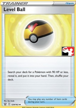 Level Ball - Play! Pokémon Prize Pack Series One #129