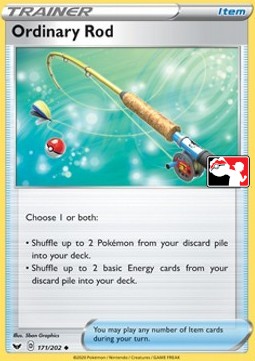 Ordinary Rod - Play! Pokémon Prize Pack Series One #171