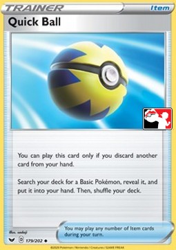 Quick Ball - Play! Pokémon Prize Pack Series One #179