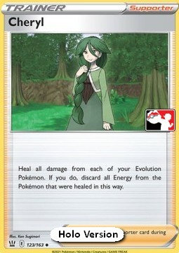 Cheryl Play! Pokémon Prize Pack Series One #123