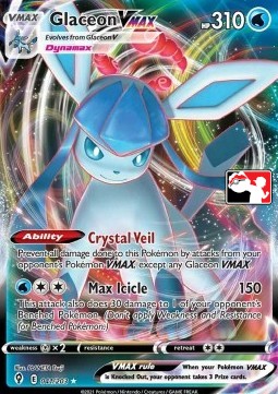 Glaceon VMAX Play! Pokémon Prize Pack Series Two #041