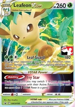 Leafeon VSTAR Play! Pokémon Prize Pack Series Two #195