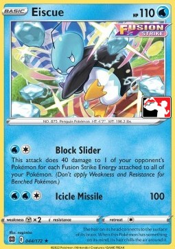 Eiscue Play! Pokémon Prize Pack Series Two #044